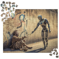 AI "Generosity" Jigsaw puzzle