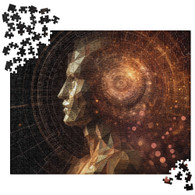 AI "Human Fractal" Jigsaw puzzle