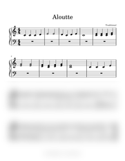 TiChi - Alouette Sheet Music