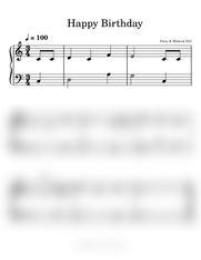 TiChi - Happy Birthday Sheet Music