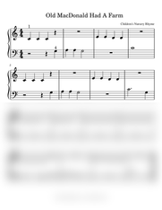 TiChi - Old MacDonald Sheet Music