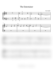 TiChi - The Entertainer Sheet Music