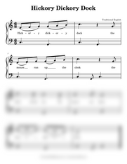 TiChi - Hickory, Dickory Dock Sheet Music