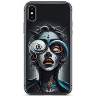 AI "Lady Abstract" - Clear Case for iPhone®