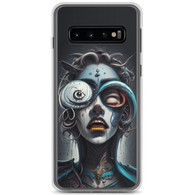 AI "Lady Abstract" - Clear Case for Samsung®