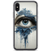 AI "Strange Eye" - Clear Case for iPhone®