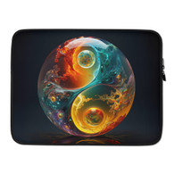 AI "Yin-Yang Fire" Laptop Sleeve