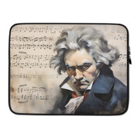 Beethoven Music Laptop Sleeve