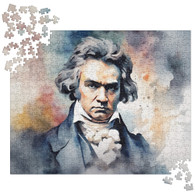 Beethoven Water Paint Jigsaw puzzle