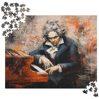 Beethoven Abstract Jigsaw puzzle