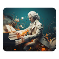 Mozart Piano Abstract Mouse pad