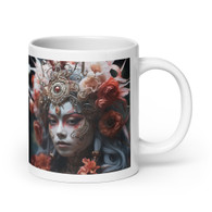 AI "GEISHA" White glossy mug
