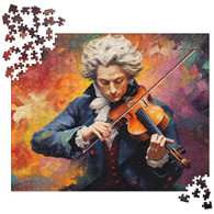 "The Violinist" Jigsaw puzzle