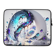 AI "Liquid Paint" Laptop Sleeve