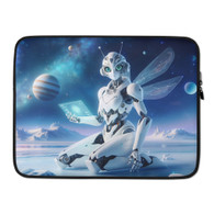 AI "Cyber Girl" Laptop Sleeve