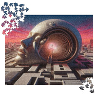AI "Mind Maze" Jigsaw puzzle