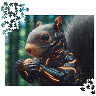 AI "Robo Squirrel" Jigsaw puzzle