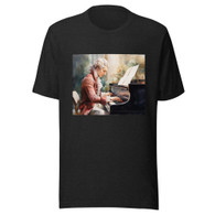 Mozart "Piano 2" Unisex t-shirt