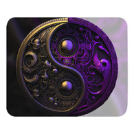 AI "Gold Purple Yin Yang" Mouse pad