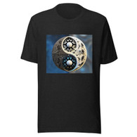 AI "Gray White Yin Yang" Unisex t-shirt