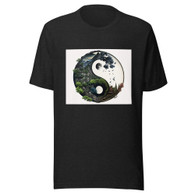 AI "Nature 4 Yin Yang" Unisex t-shirt