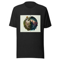 AI "Nature 5 Yin Yang" Unisex t-shirt