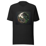 AI "Nature 6 Yin Yang" Unisex t-shirt