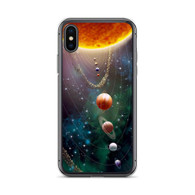 AI "Space Planets" Clear Case for iPhone®