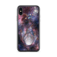 AI "Space Wormhole" Clear Case for iPhone®