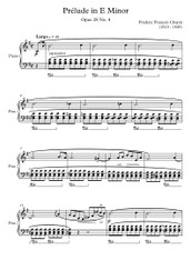 Prelude Op.28, No.4 in E minor - Chopin