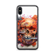AI "Skull Scenery" Clear Case for iPhone®