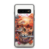 AI "Skull Scenery" Clear Case for Samsung®