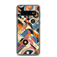 AI "Abstract Print" Clear Case for Samsung®