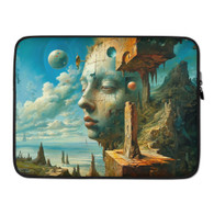 AI "Chaotic Visions" Laptop Sleeve