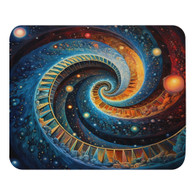 AI "Cosmic Spiral" Mouse pad