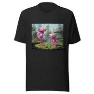 AI "Warped Toads" Unisex t-shirt