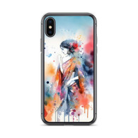 AI "Water Paint Geisha"  Clear Case for iPhone®