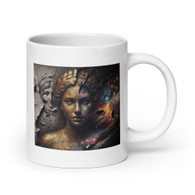 AI "The Empress" White glossy mug