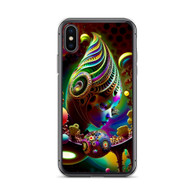 AI "Fractal Femme" Clear Case for iPhone®