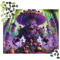 AI "Psychedelic Fear" Jigsaw puzzle