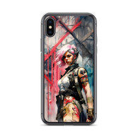 AI "Cyber Punker" Clear Case for iPhone®