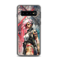 AI "Cyber Punker" Clear Case for Samsung®
