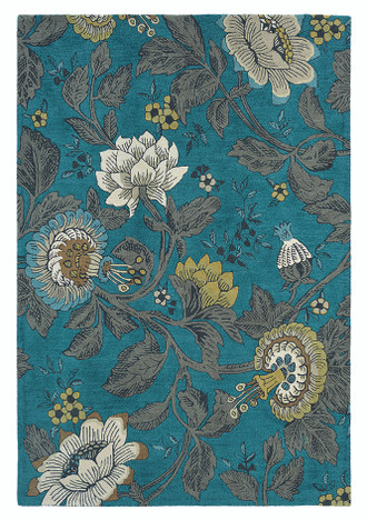 Wedgwood Passion Flower Teal 37117