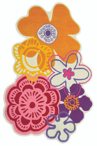 Kids Rugs - Fluer 180x135cm