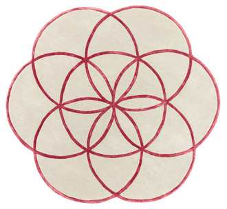 Lotus Red 200 x 200 cm