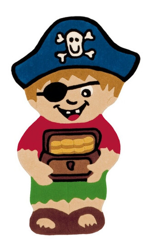 Kids Rugs - Pirate 120x72cm