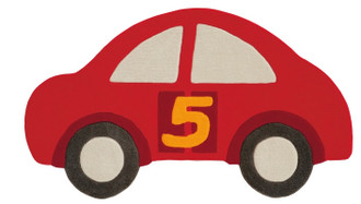 Kids Rugs - Red Car 155x90cm