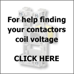 GE CL06 48 AMP contactor | 3 pole with an AC coil