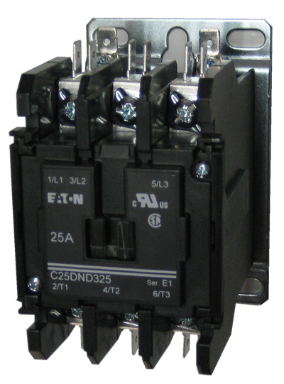 Eaton / Cutler Hammer C25DND325 3 pole contactor rated at ... ge motor starters wiring diagram 
