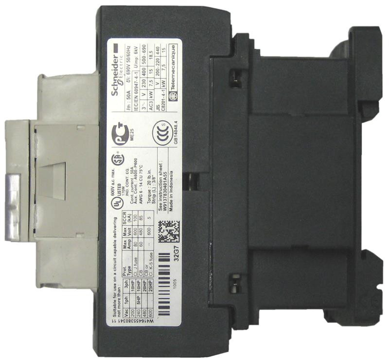 Lc1d32 Telemecanique Square D Tesys Contactor By Schneider Electric